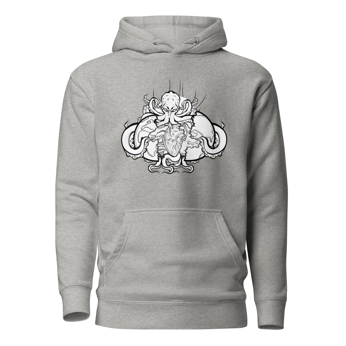 Cthulhu (B&W) - Premium Unisex Hoodie