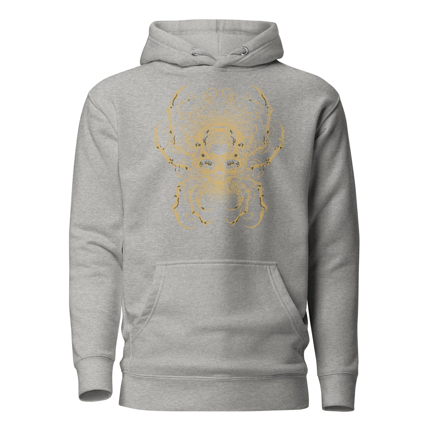 Skull Spider - Premium Unisex Hoodie - Design on the Front