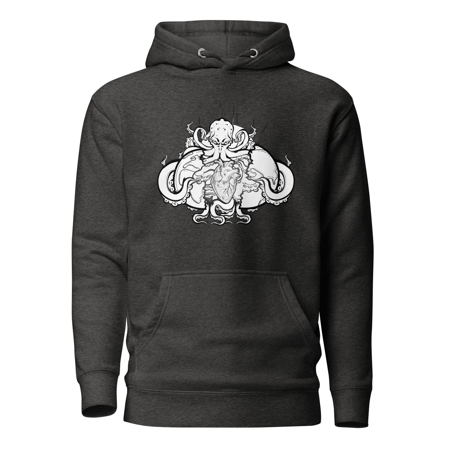 Cthulhu (B&W) - Premium Unisex Hoodie