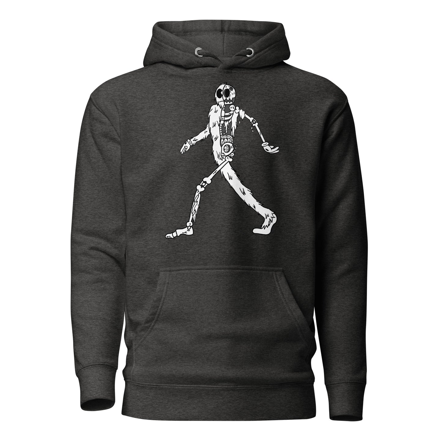 OG Walking Yeti B&W - Premium Unisex Hoodie