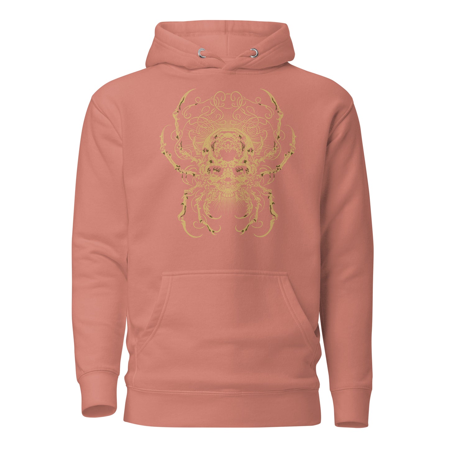 Skull Spider - Premium Unisex Hoodie - Design on the Front