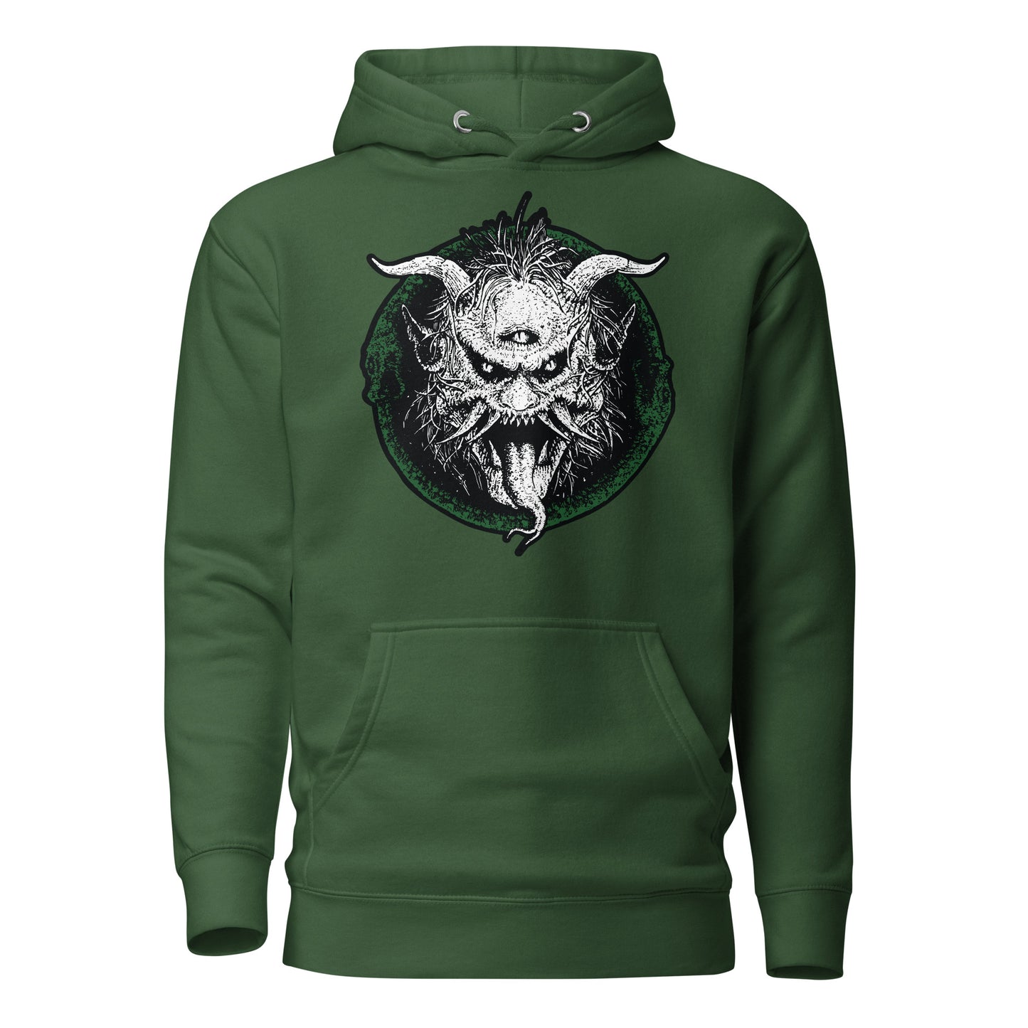 3 Eyed Demon - Premium Unisex Hoodie