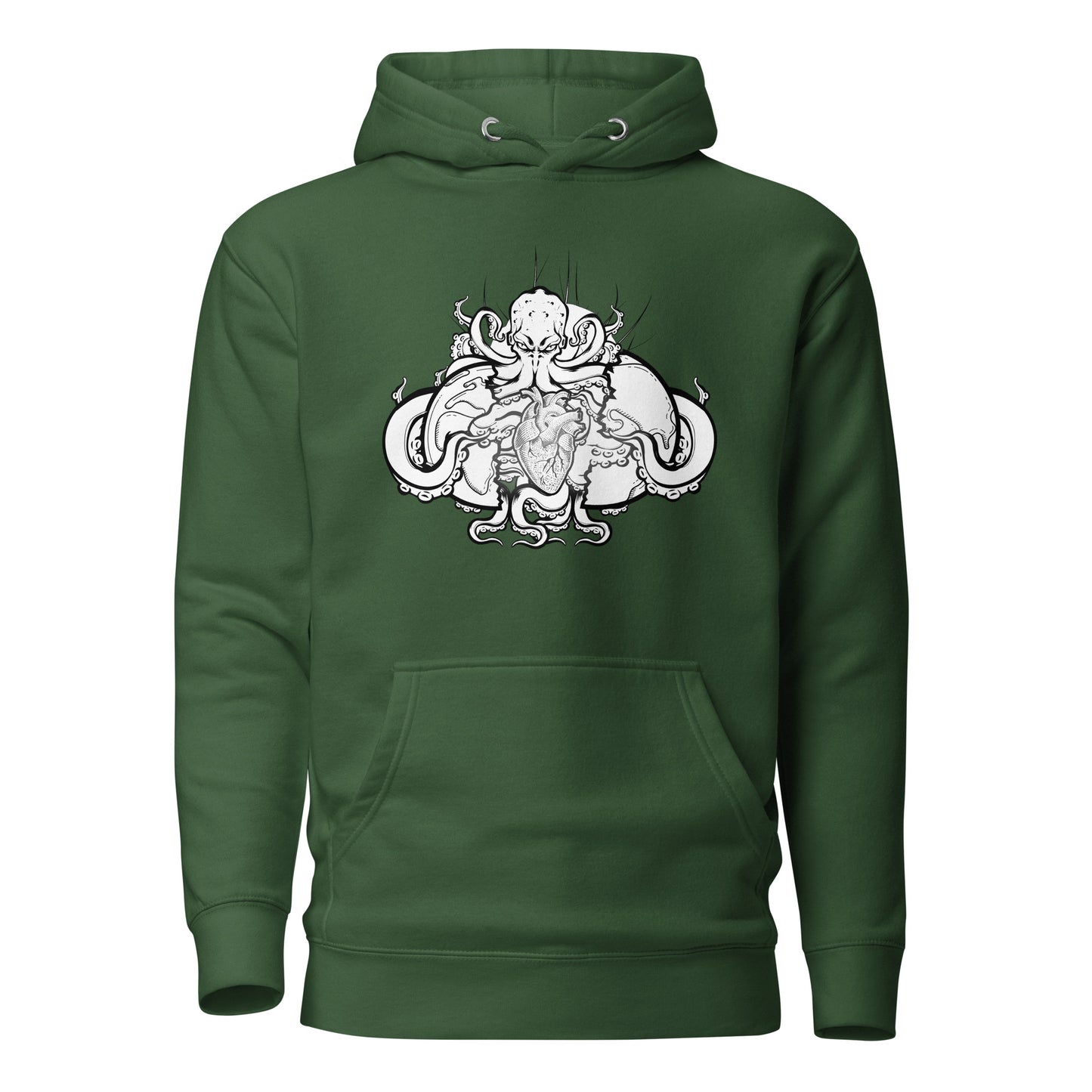 Cthulhu (B&W) - Premium Unisex Hoodie