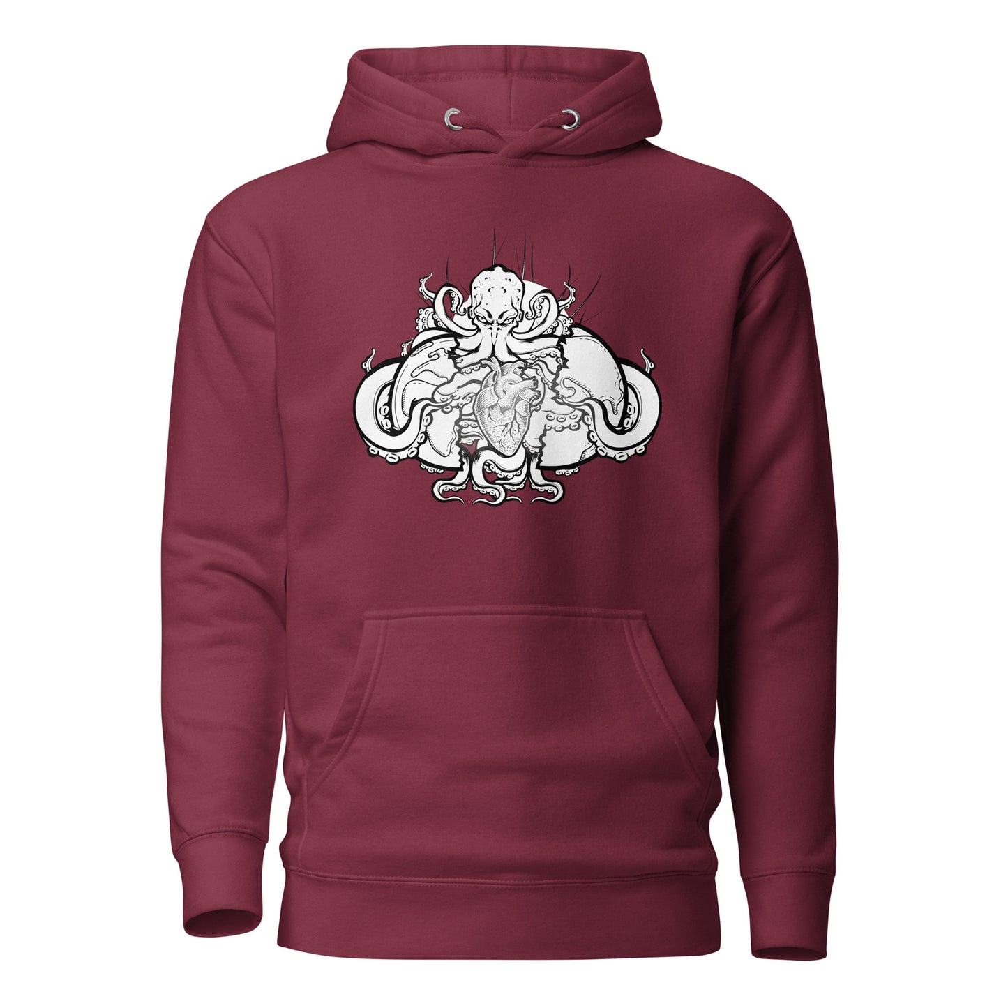 Cthulhu (B&W) - Premium Unisex Hoodie