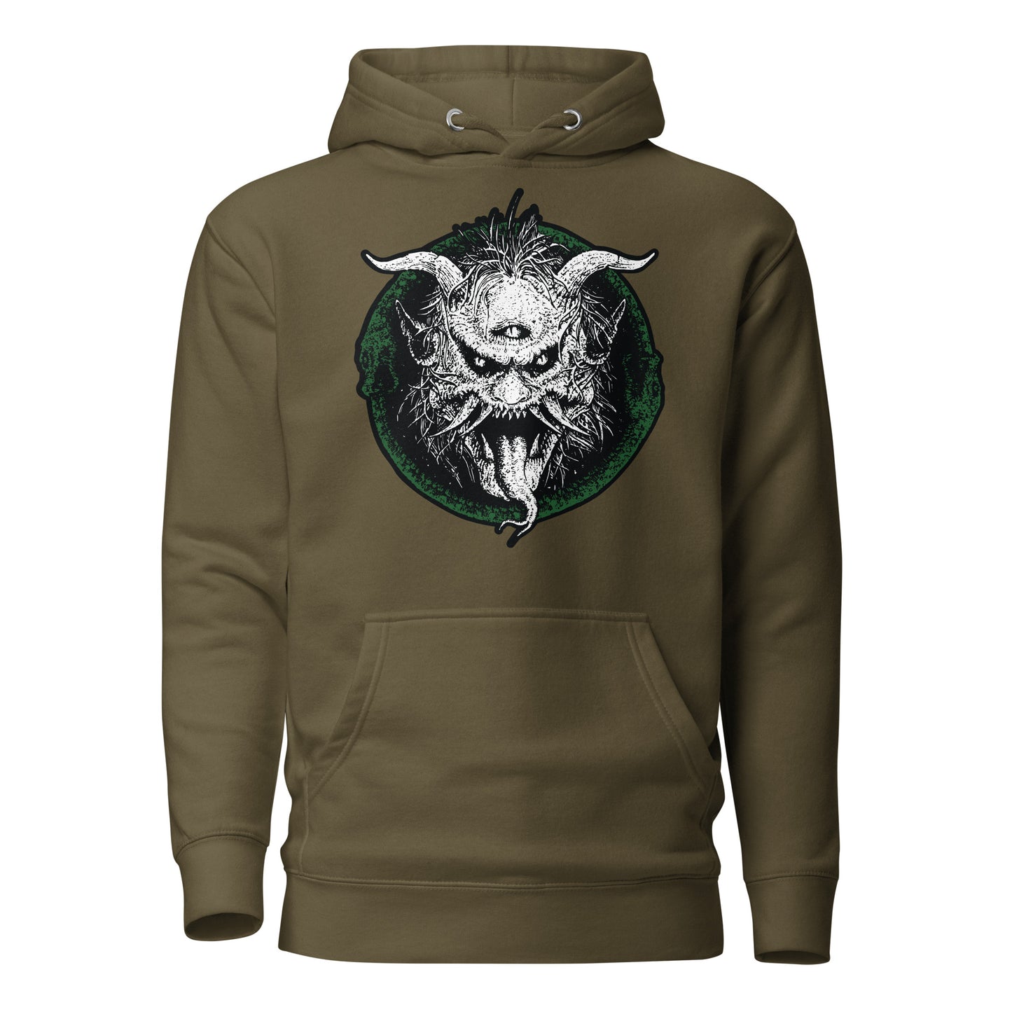 3 Eyed Demon - Premium Unisex Hoodie