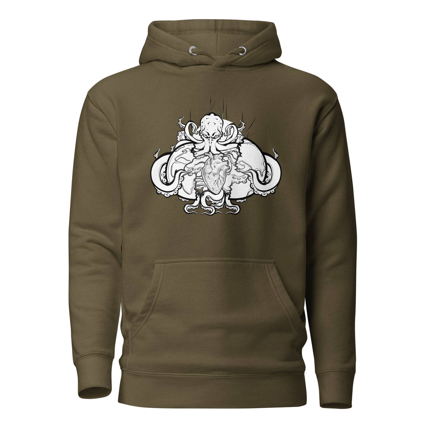 Cthulhu (B&W) - Premium Unisex Hoodie