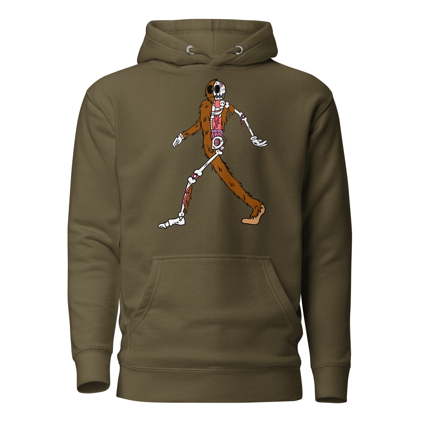 OG Walking Yeti - OG - Premium Unisex Hoodie