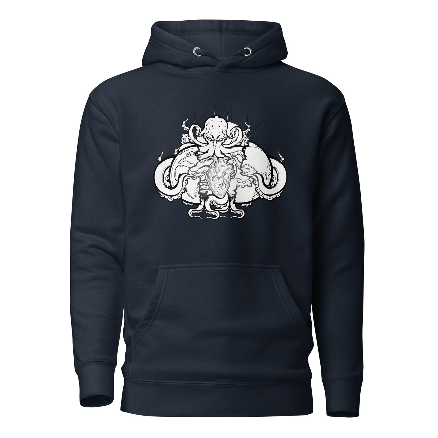Cthulhu (B&W) - Premium Unisex Hoodie