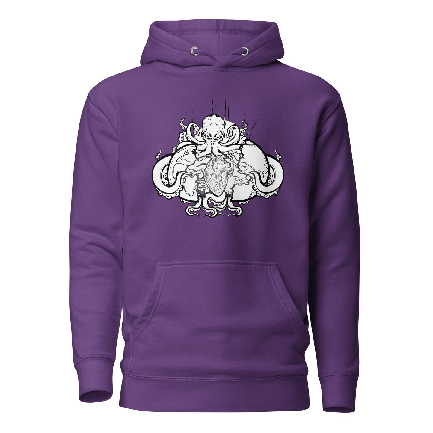 Cthulhu (B&W) - Premium Unisex Hoodie