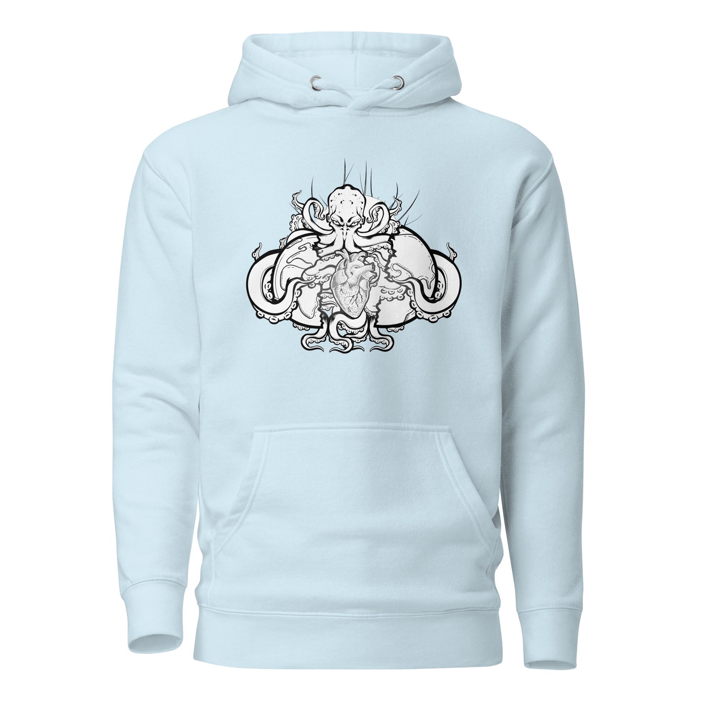 Cthulhu (B&W) - Premium Unisex Hoodie
