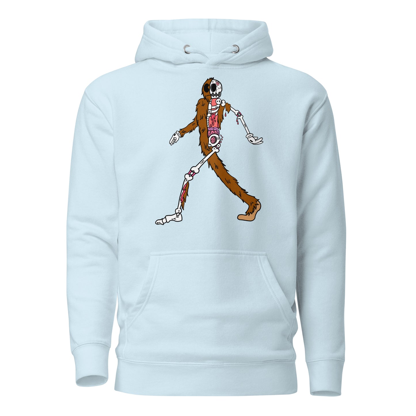 OG Walking Yeti - OG - Premium Unisex Hoodie