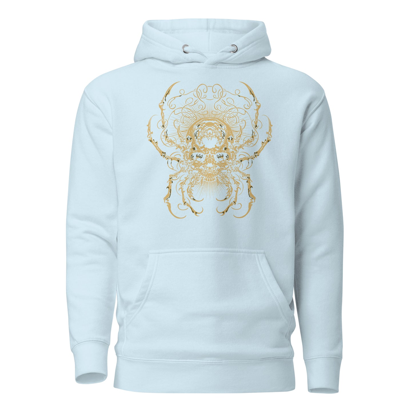 Skull Spider - Premium Unisex Hoodie - Design on the Front