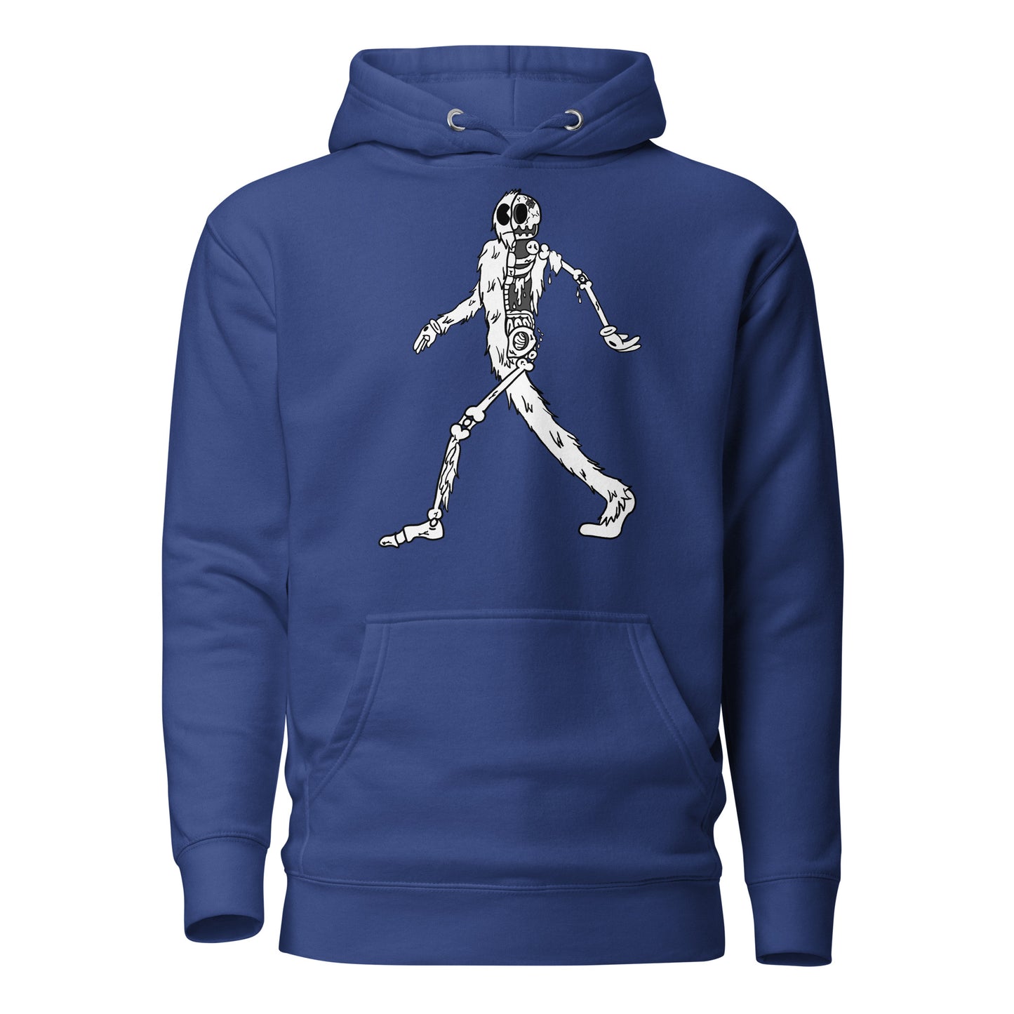 OG Walking Yeti B&W - Premium Unisex Hoodie