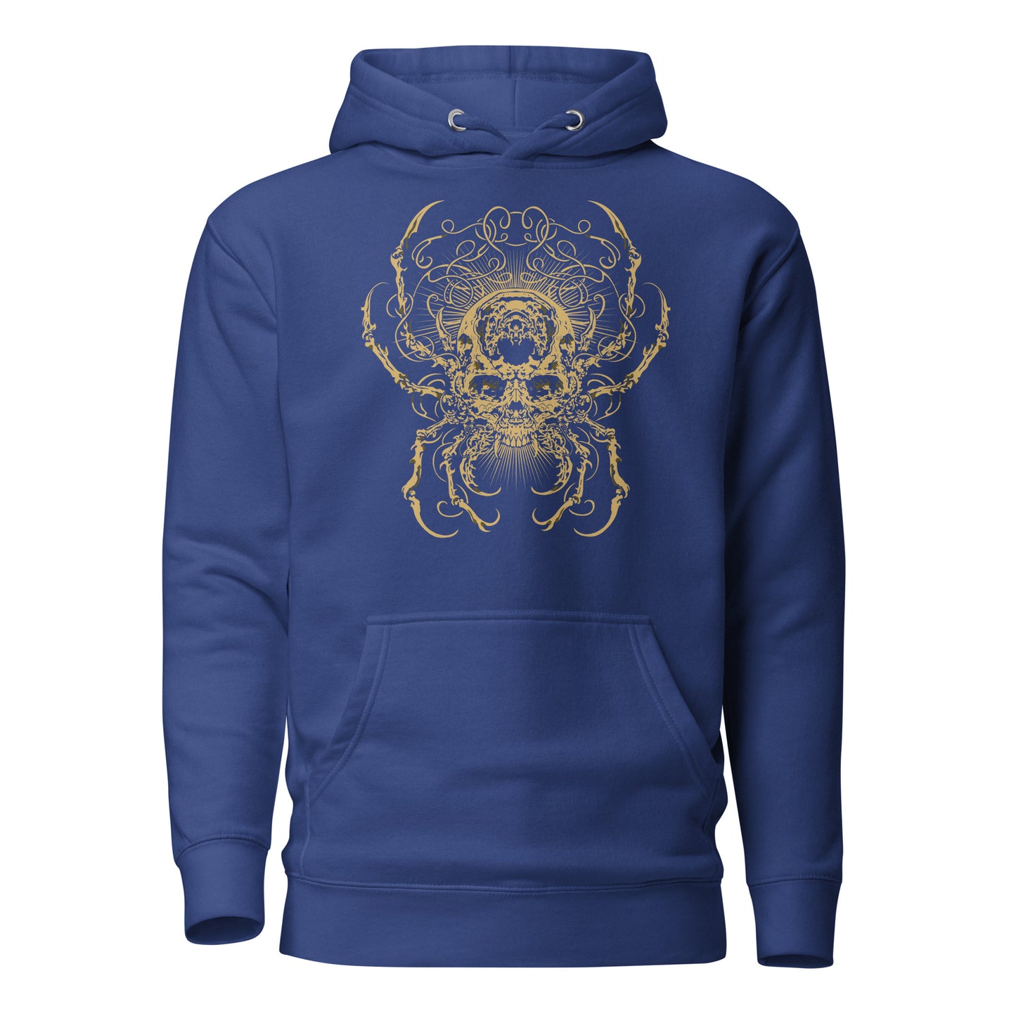 Skull Spider - Premium Unisex Hoodie - Design on the Front