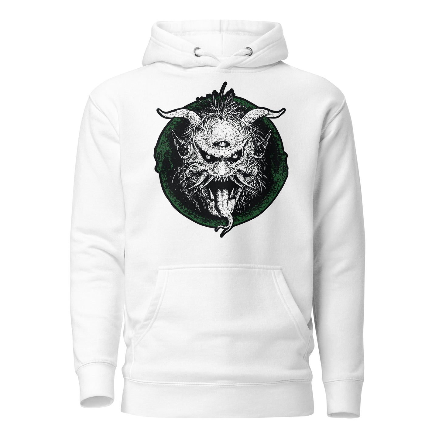 3 Eyed Demon - Premium Unisex Hoodie