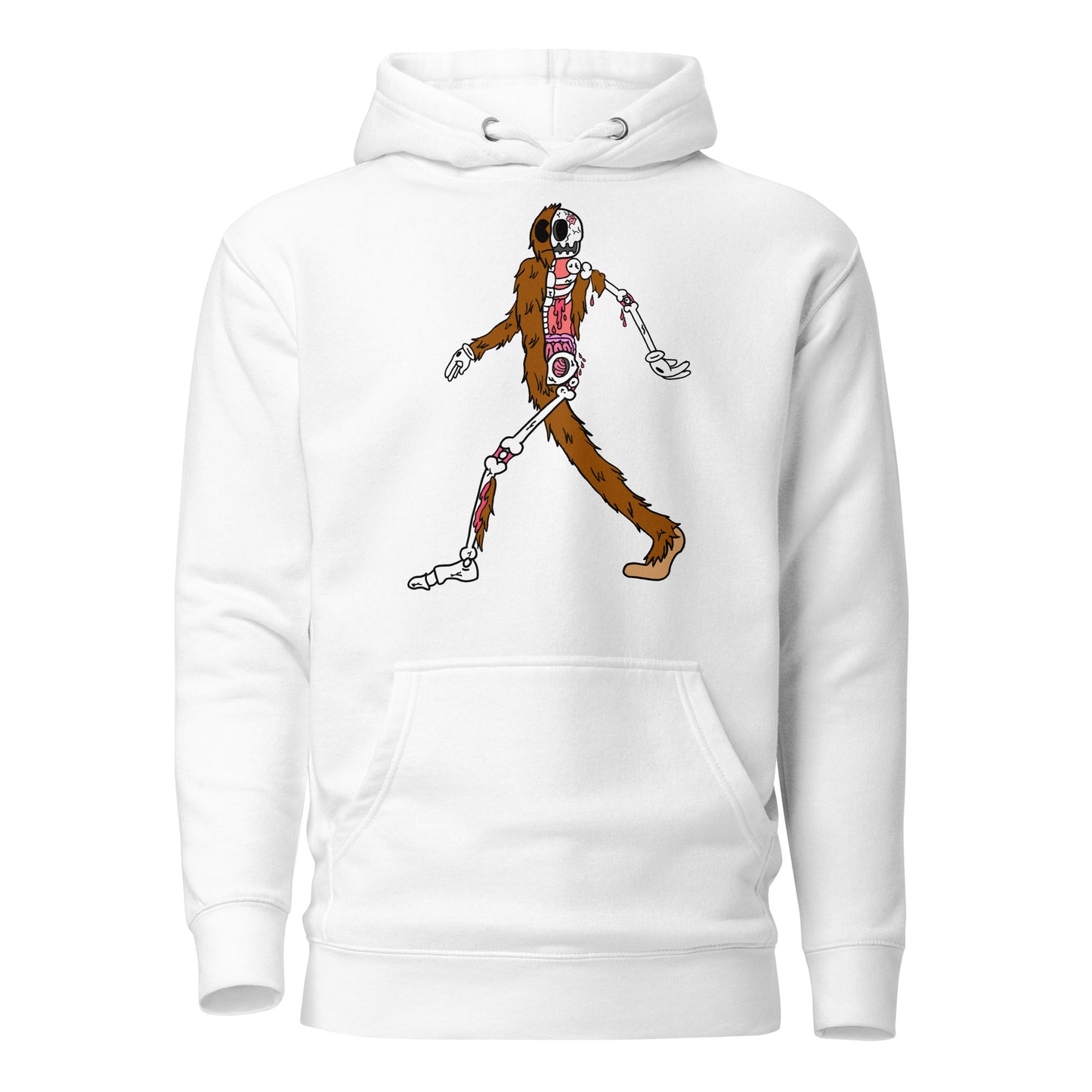 OG Walking Yeti - OG - Premium Unisex Hoodie
