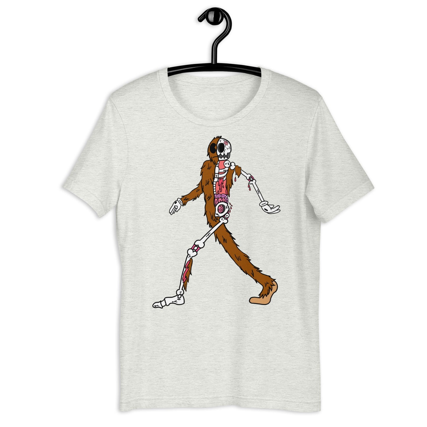Walking Yeti - Unisex t-shirt