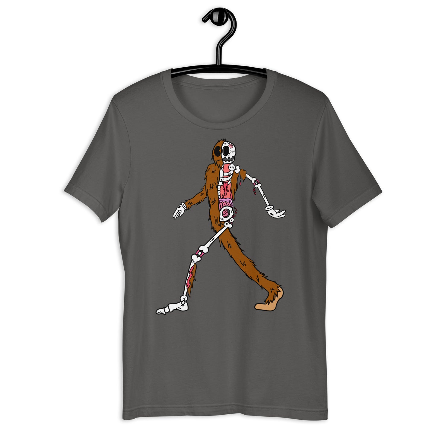 Walking Yeti - Unisex t-shirt