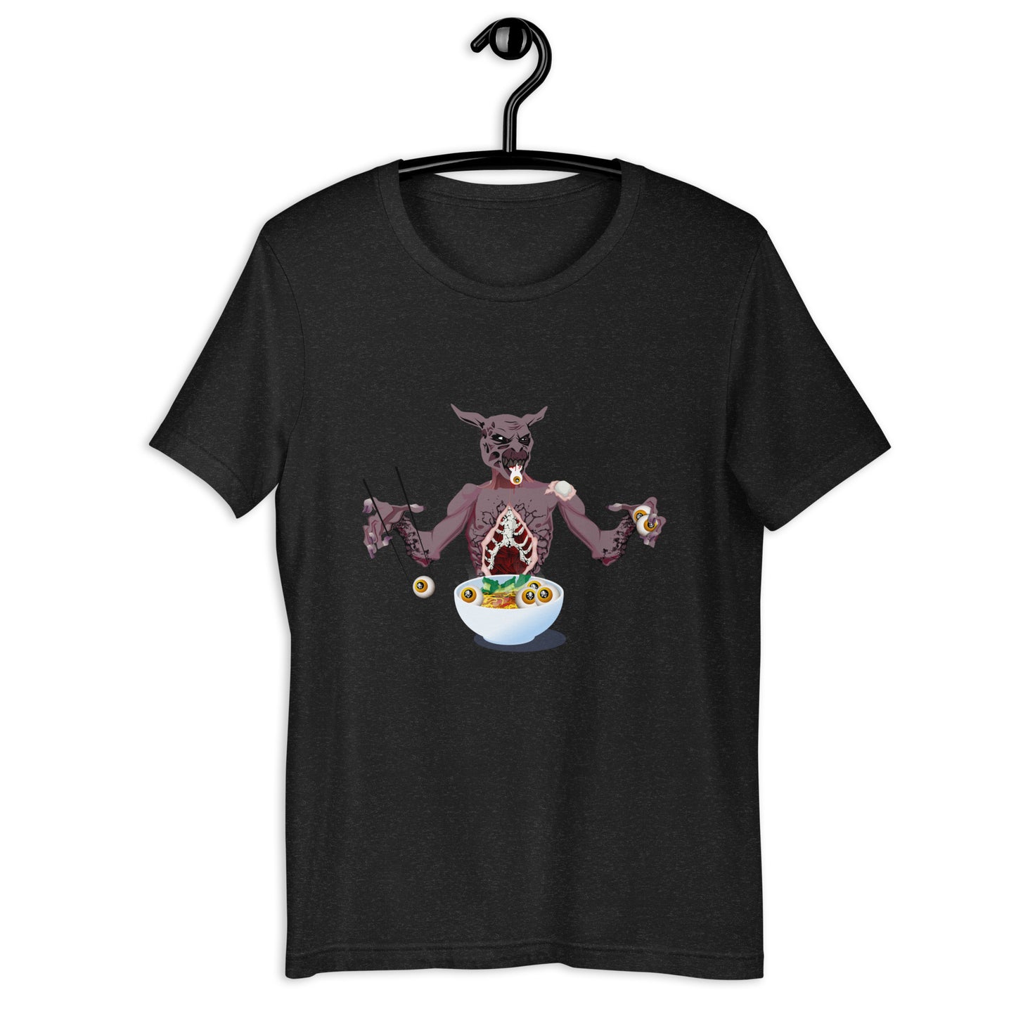 Eyeball Eating Monster - Unisex t-shirt
