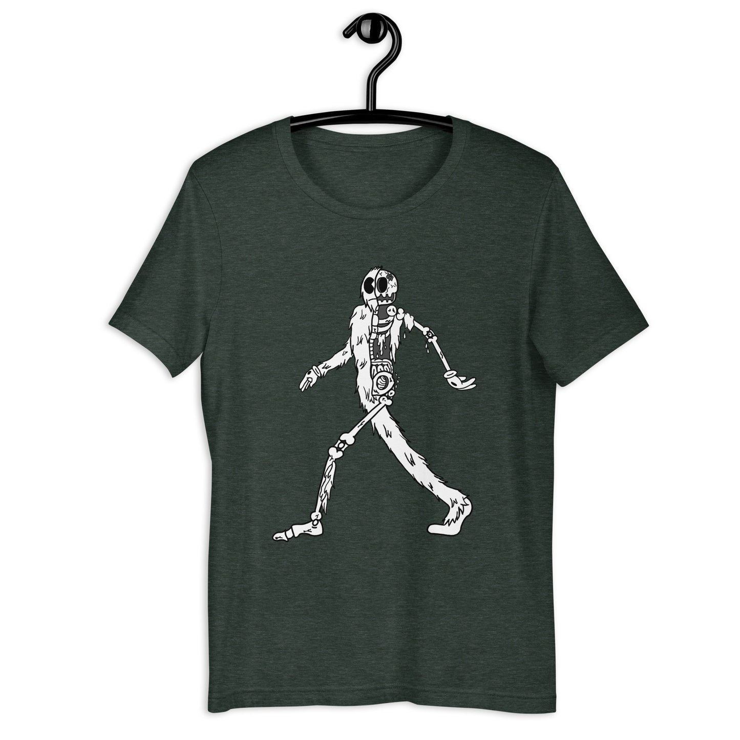 Walking Yeti - Unisex t-shirt
