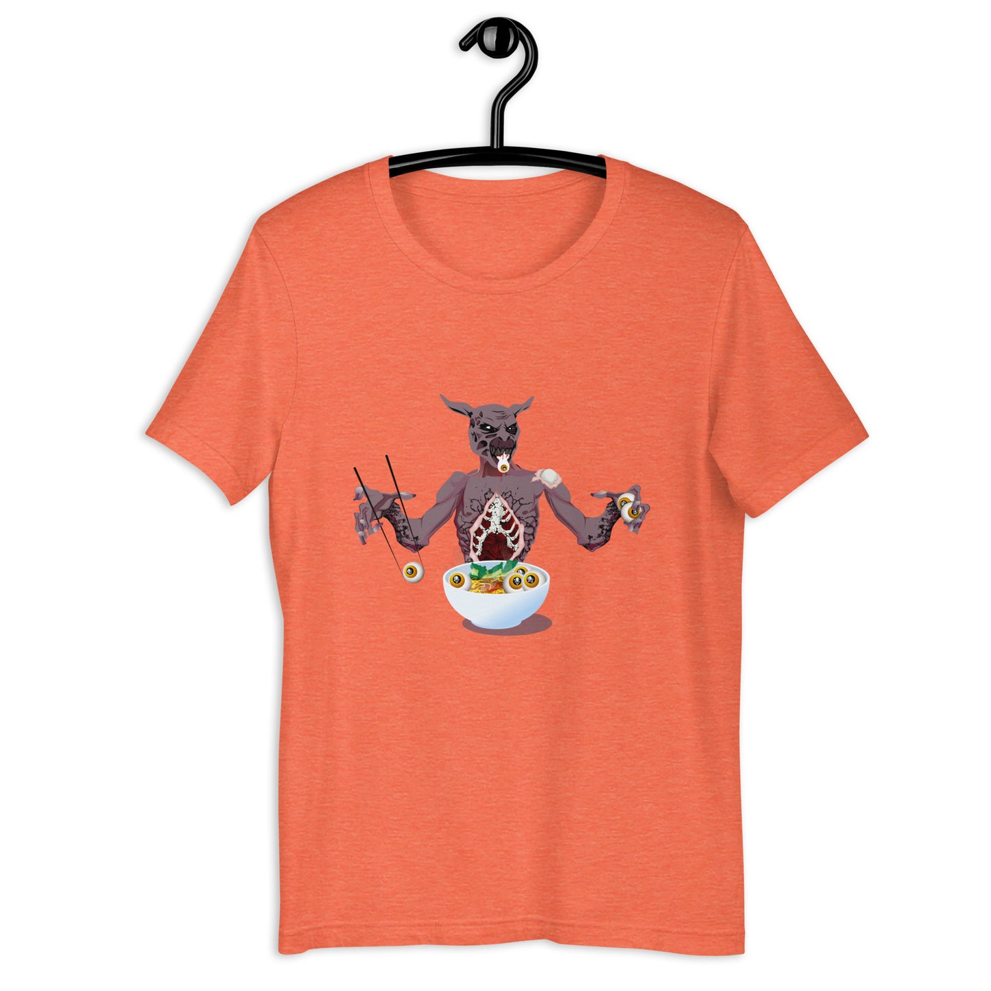 Eyeball Eating Monster - Unisex t-shirt