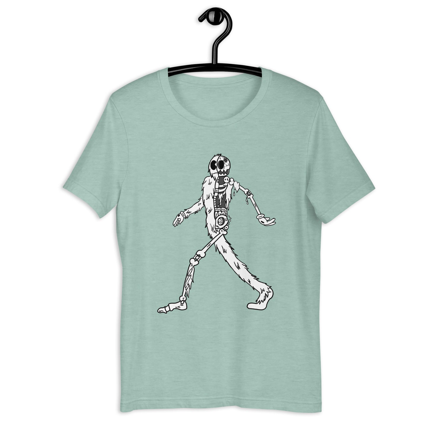 Walking Yeti - Unisex t-shirt