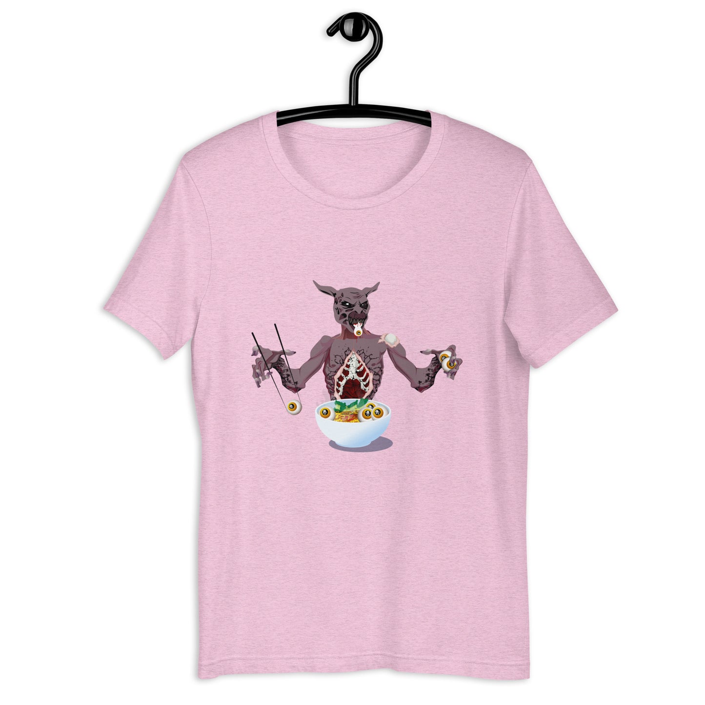 Eyeball Eating Monster - Unisex t-shirt
