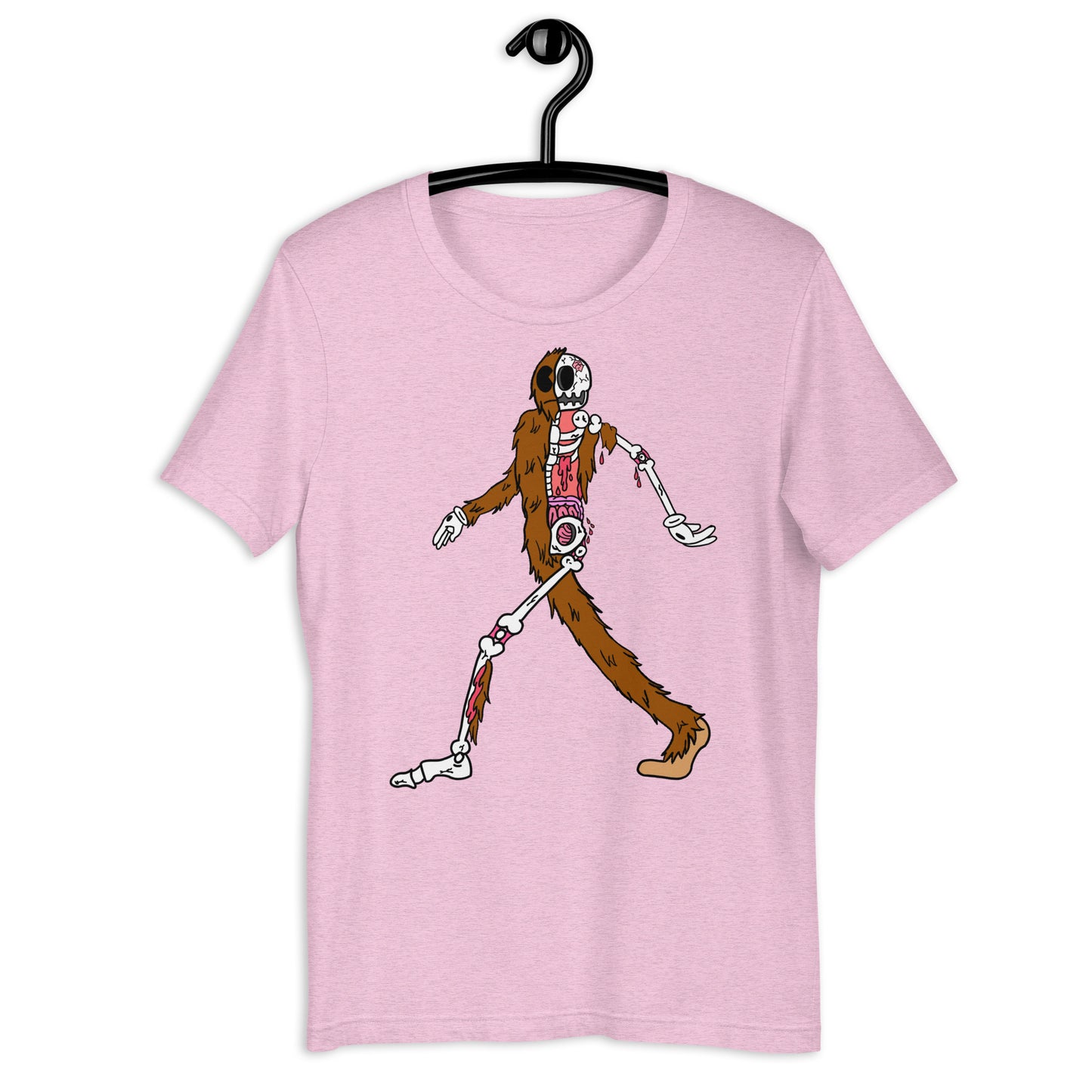 Walking Yeti - Unisex t-shirt