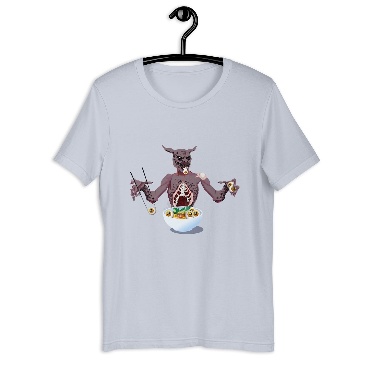 Eyeball Eating Monster - Unisex t-shirt