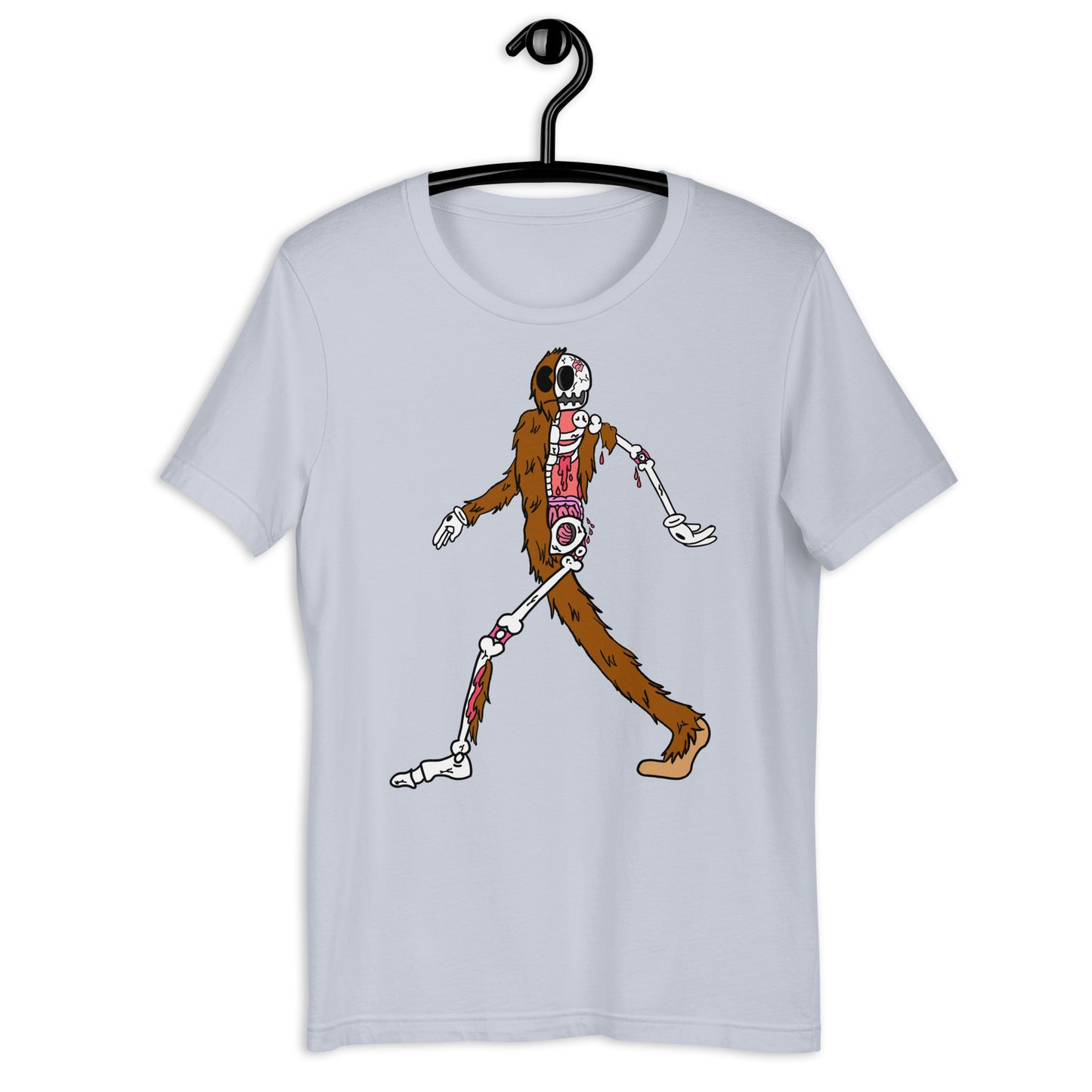 Walking Yeti - Unisex t-shirt