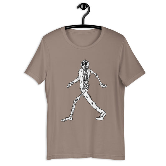 Walking Yeti - Unisex t-shirt