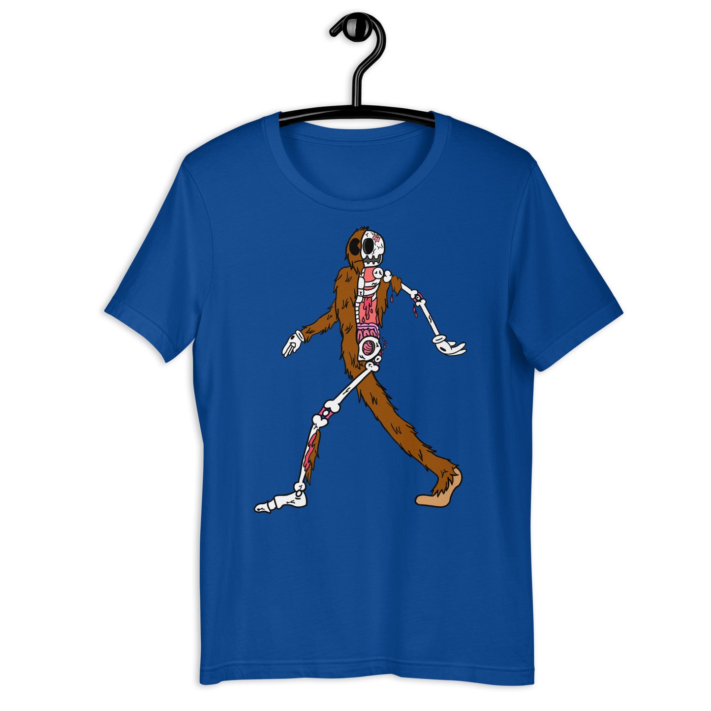 Walking Yeti - Unisex t-shirt