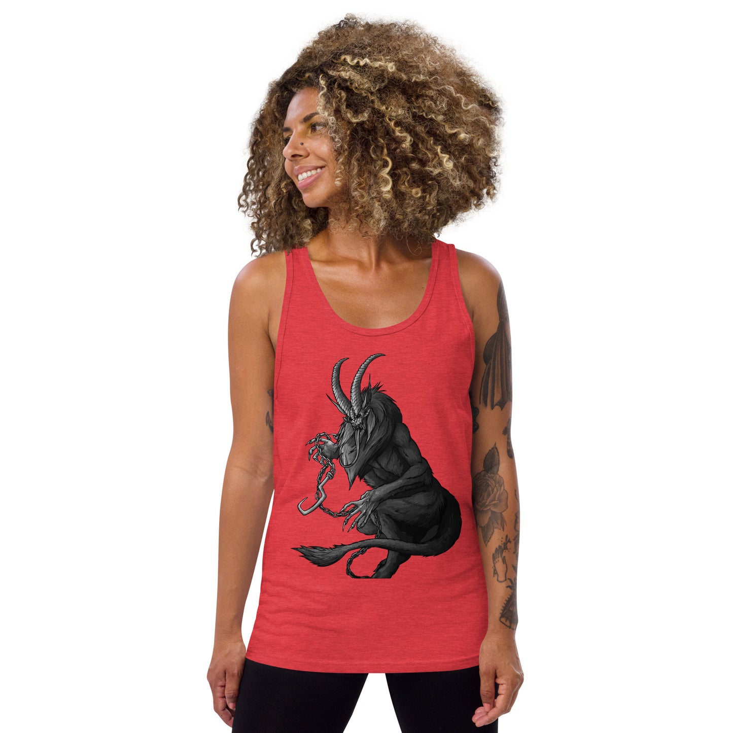 Krampus (B&W) - Unisex Tank Top