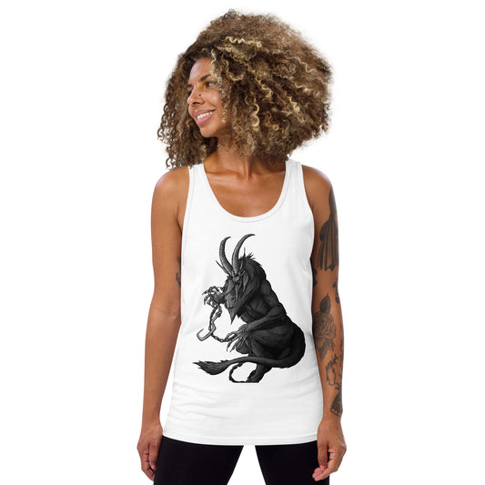 Krampus (B&W) - Unisex Tank Top