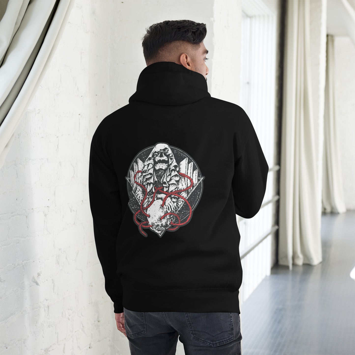 NECROMANCY ART - Premium Unisex Hoodie