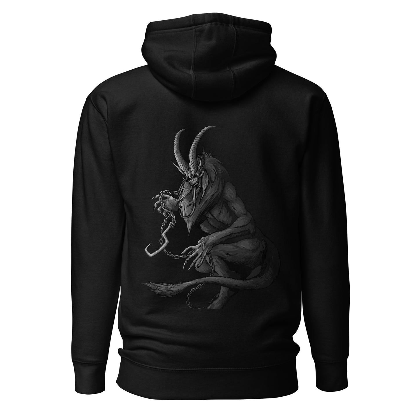 Krampus (B&W) - Premium Unisex Hoodie