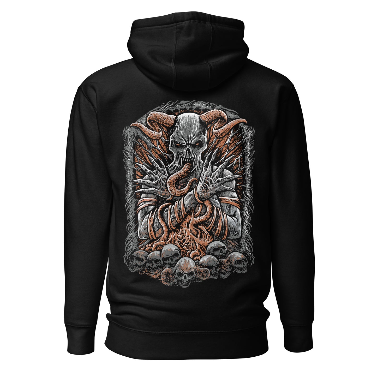 SINISTER - premium Unisex Hoodie (Design on Back)
