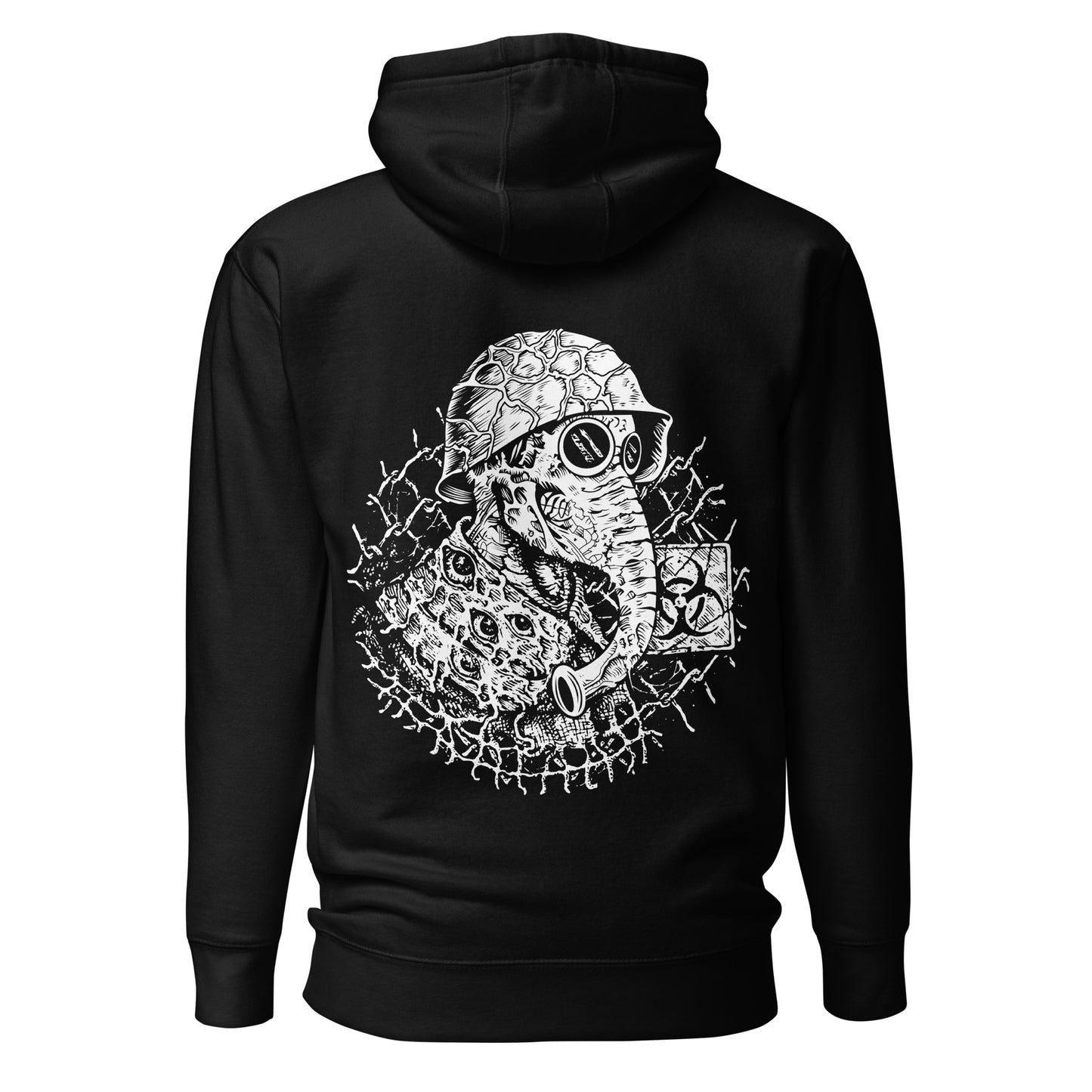 MAD SCIENTIST - Premium Unisex Hoodie (Design on the back)
