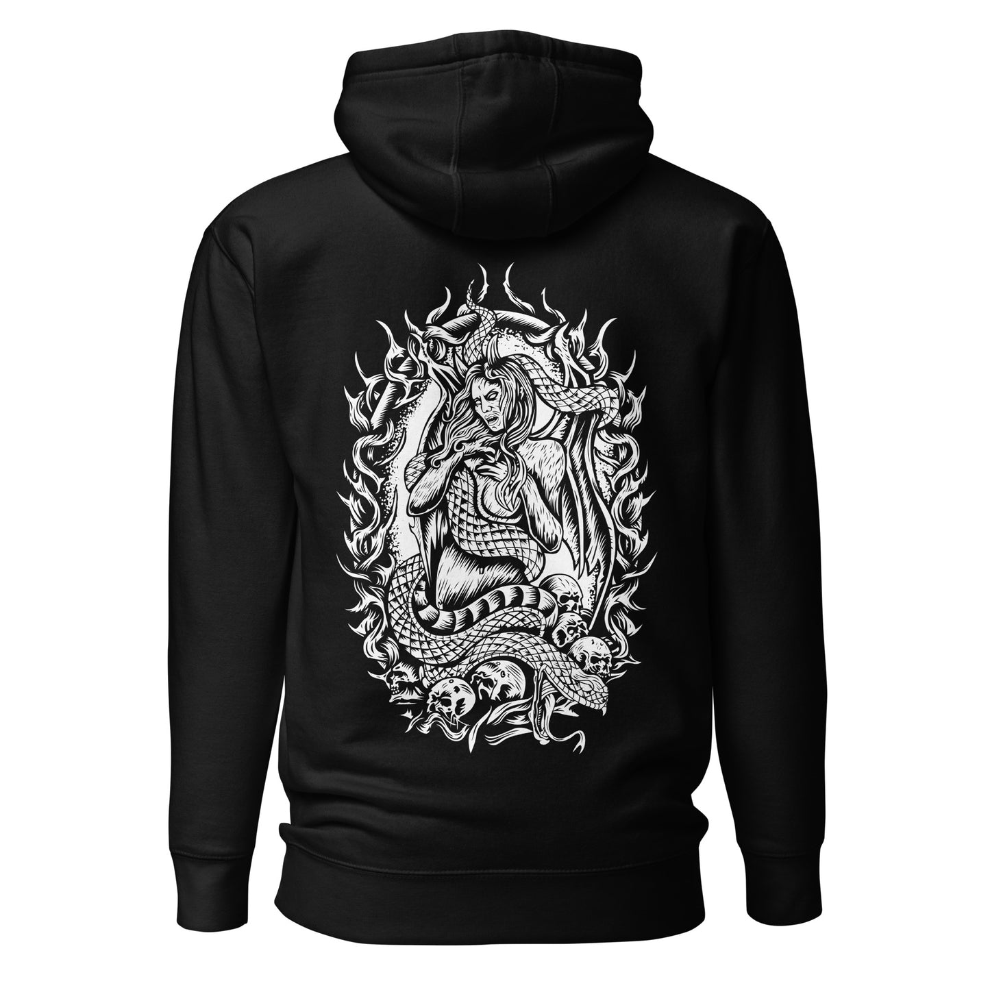 Medusa - Premium Unisex Hoodie (Design on Back)
