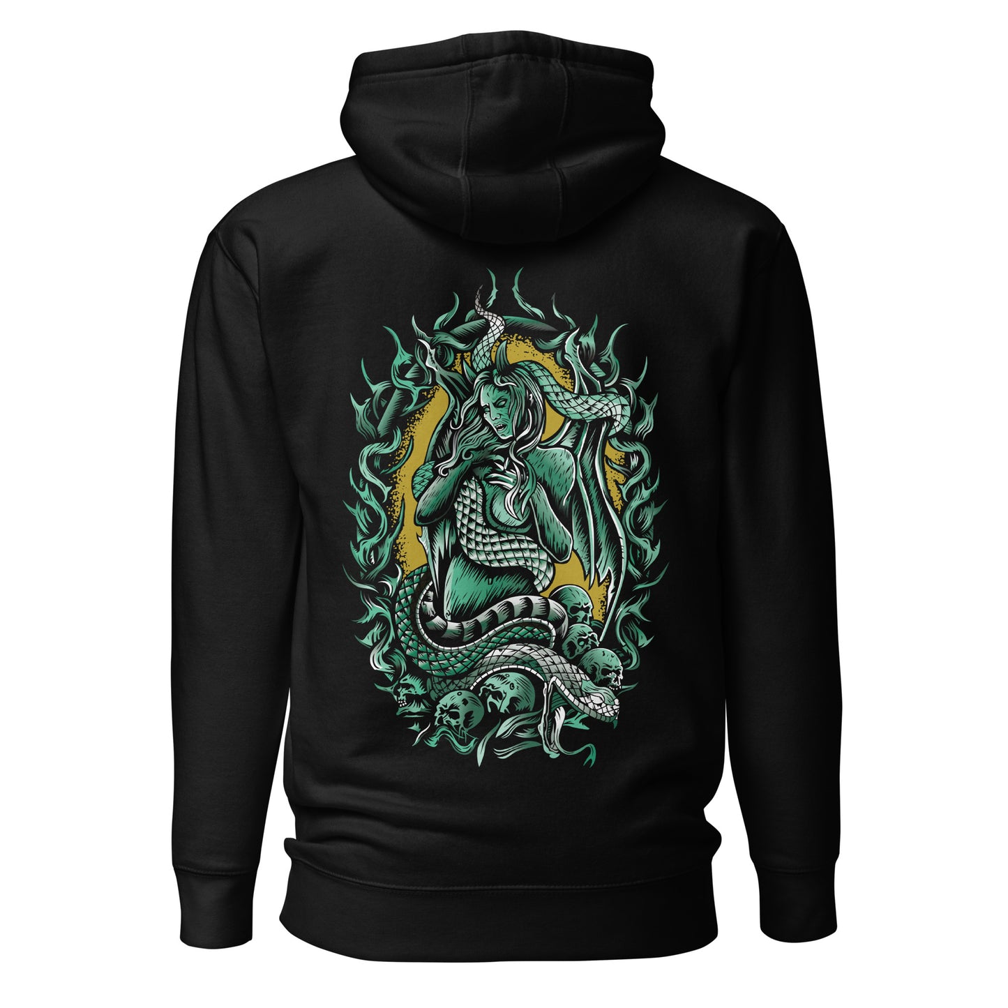 Medusa - Premium Unisex Hoodie (Design on the Back)