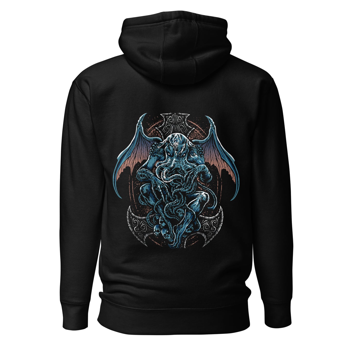 CTHULHU Monster - Premium Unisex Hoodie (Design on Back)