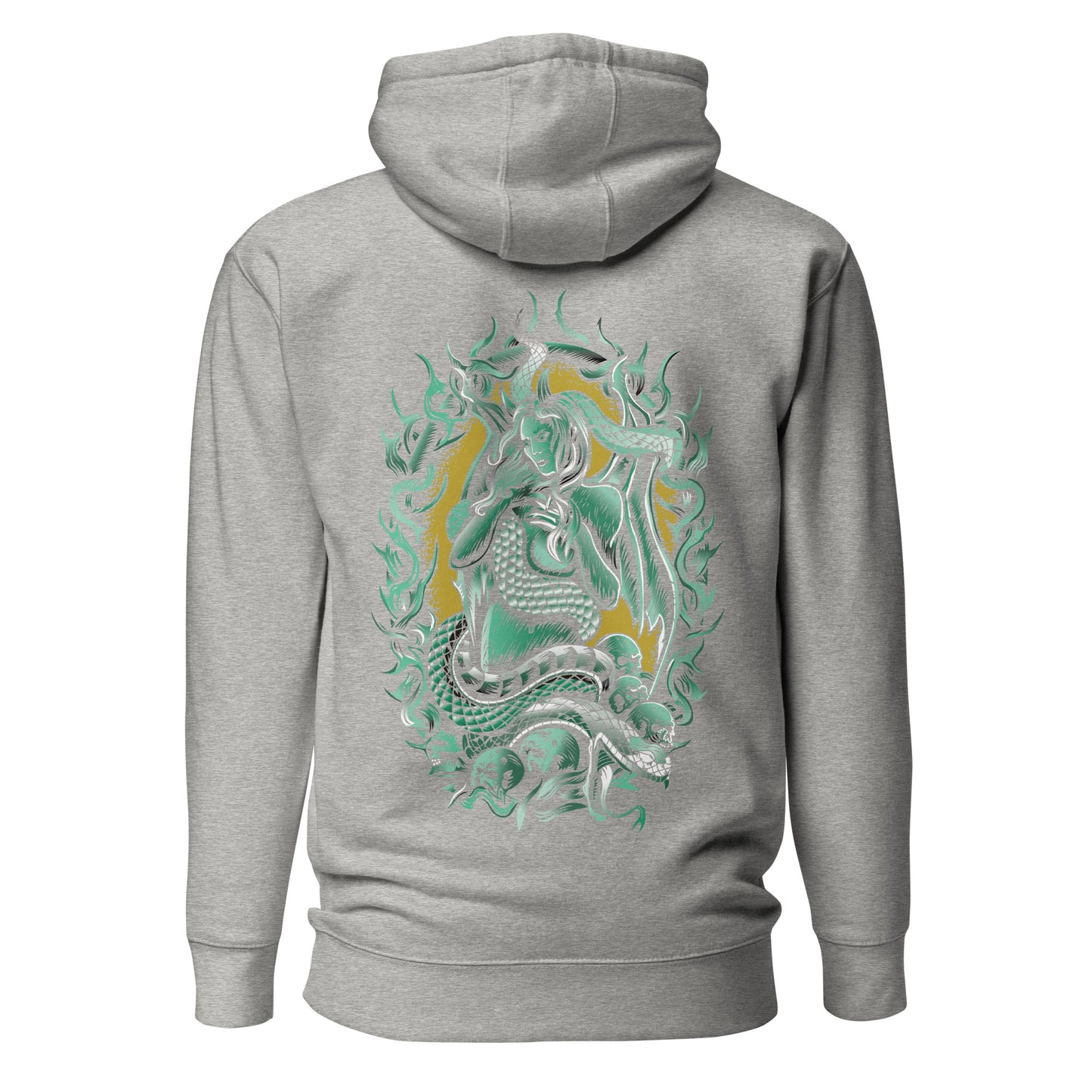 Medusa - Premium Unisex Hoodie (Design on the Back)