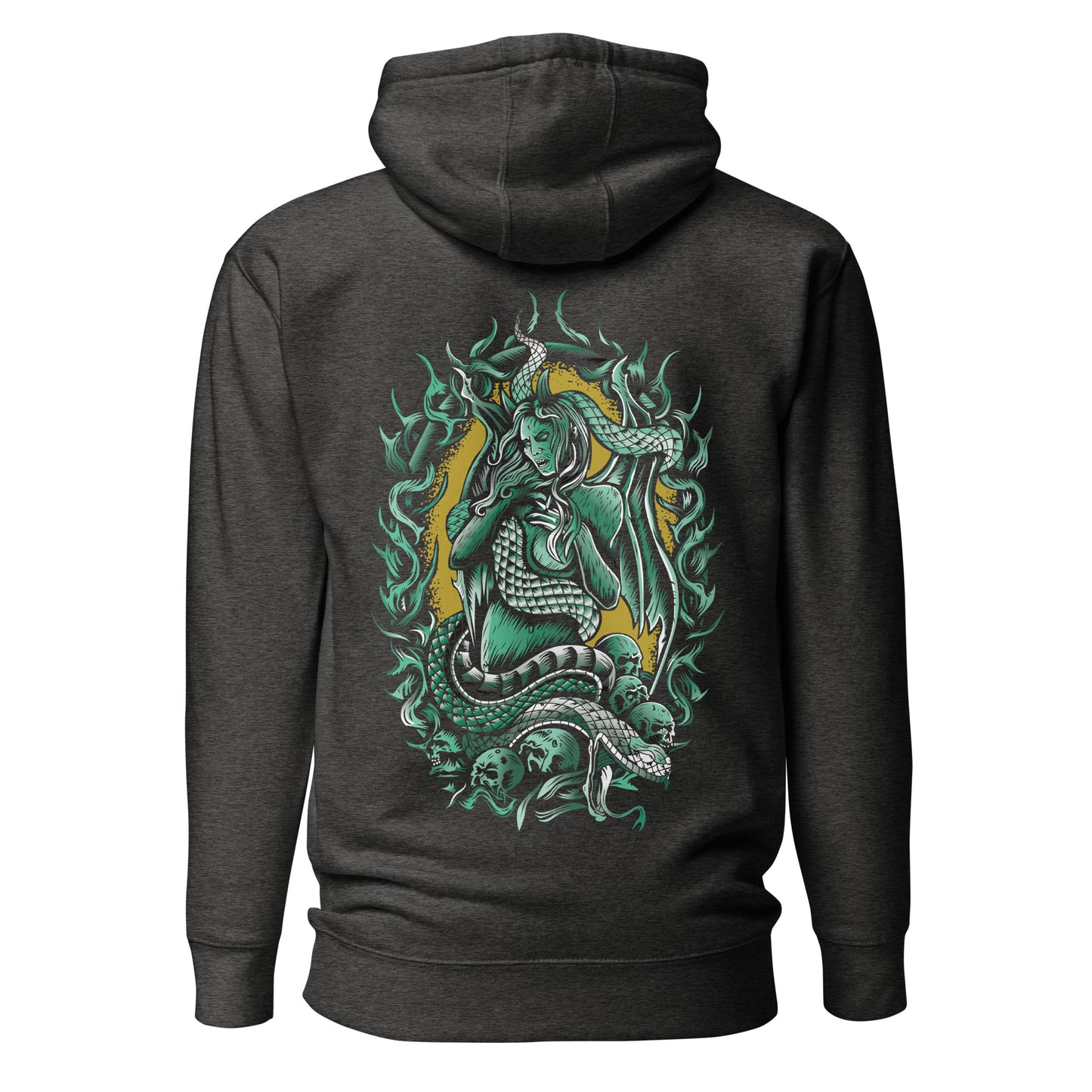 Medusa - Premium Unisex Hoodie (Design on the Back)