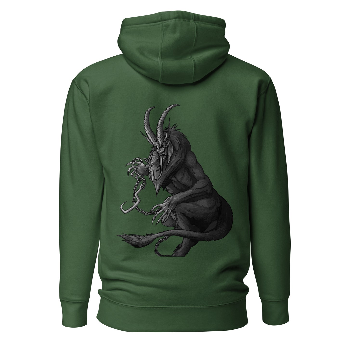Krampus (B&W) - Premium Unisex Hoodie