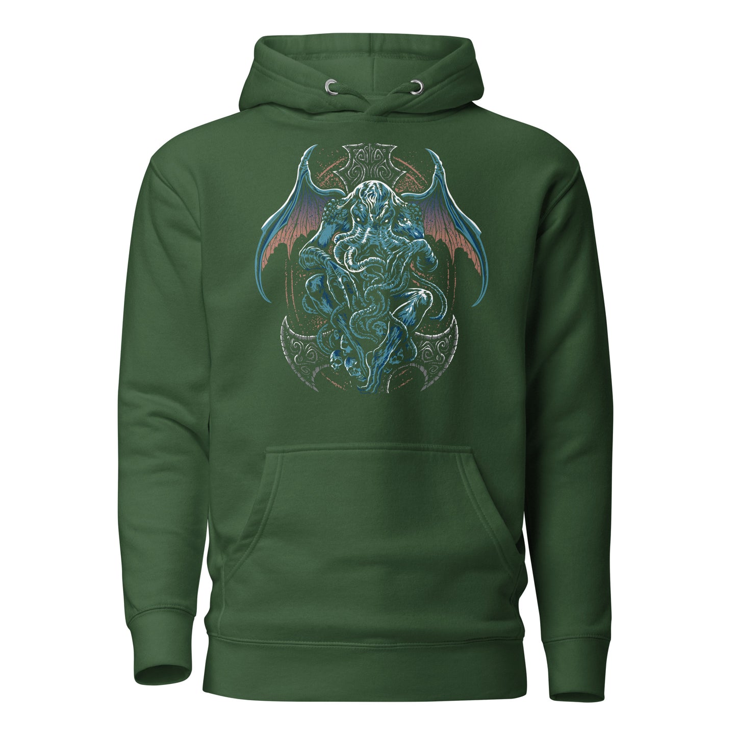 CTHULHU Monster - Premium Unisex Hoodie (Design on the Front)