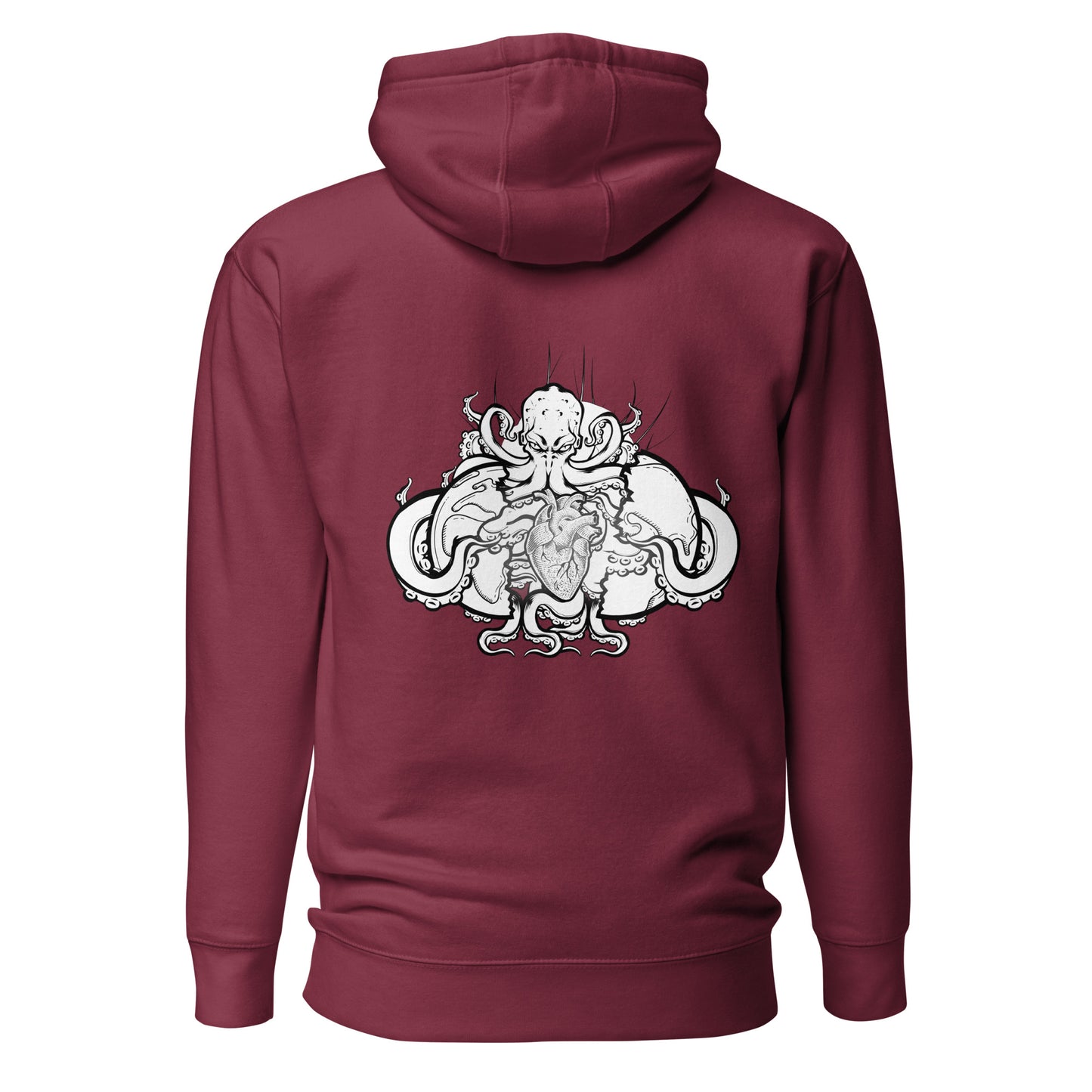Cthulhu (B&W) - Premium Unisex Pullover Hoodie