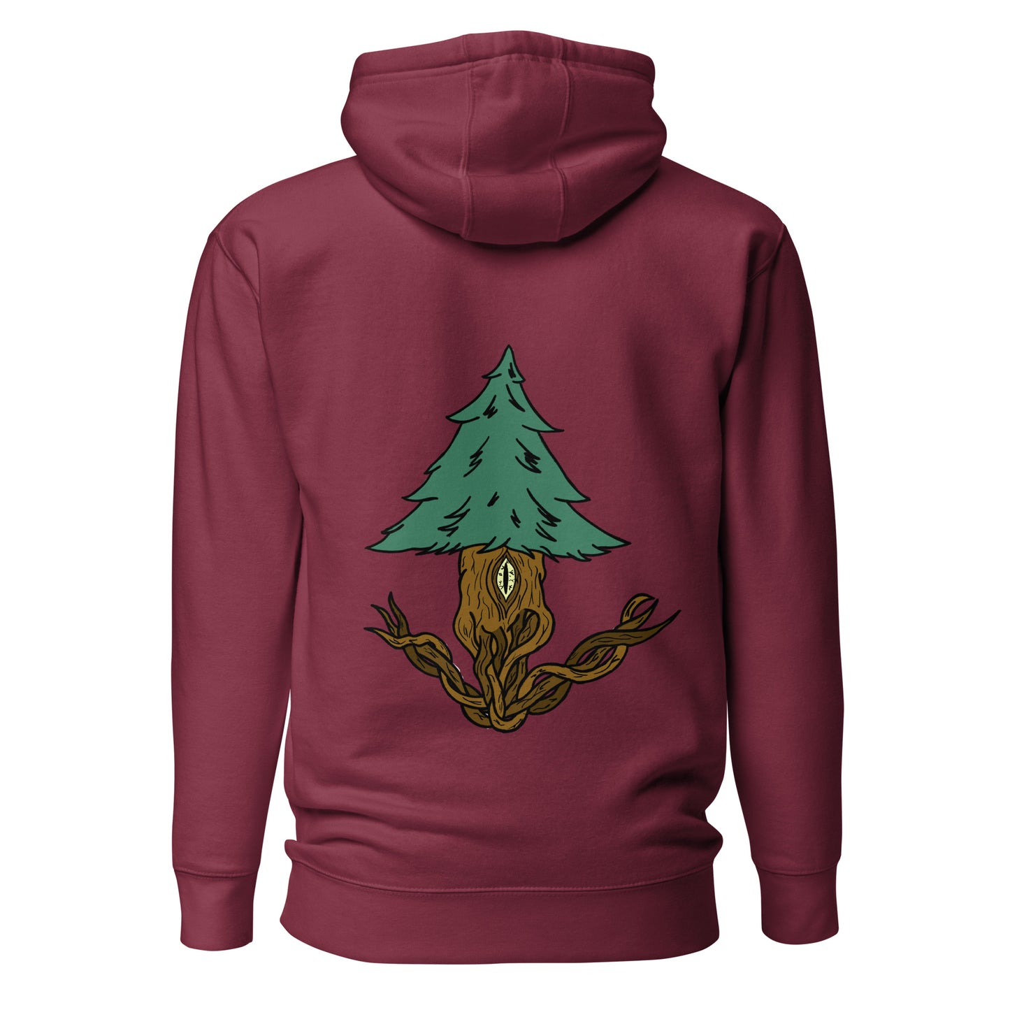 Treevy Tree Design - Premium Unisex Pullover Hoodie