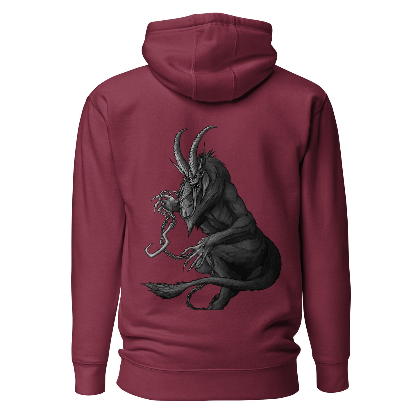 Krampus (B&W) - Premium Unisex Hoodie