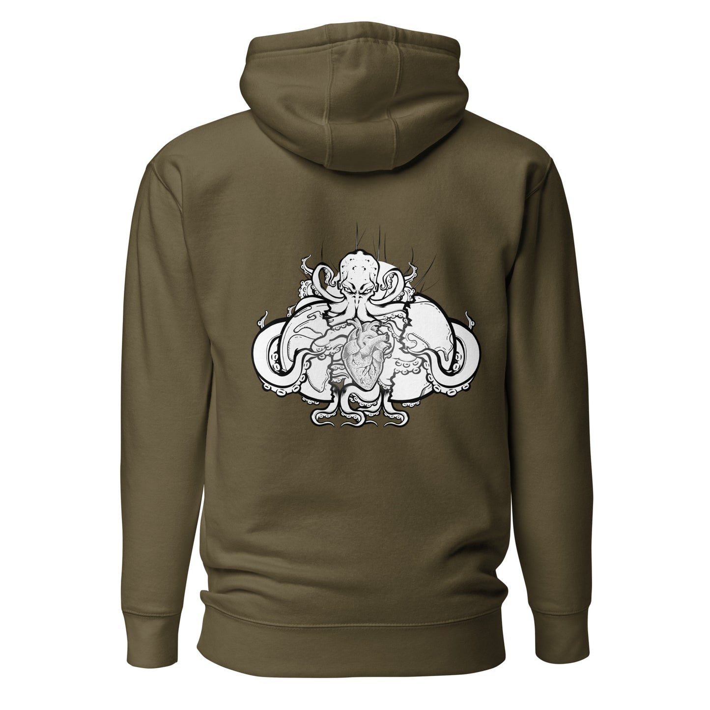 Cthulhu (B&W) - Premium Unisex Pullover Hoodie