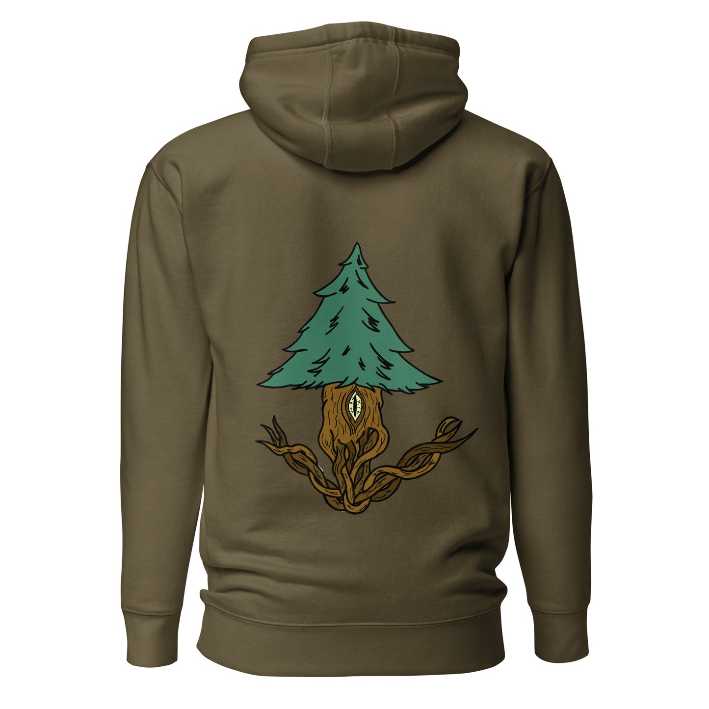 Treevy Tree Design - Premium Unisex Pullover Hoodie